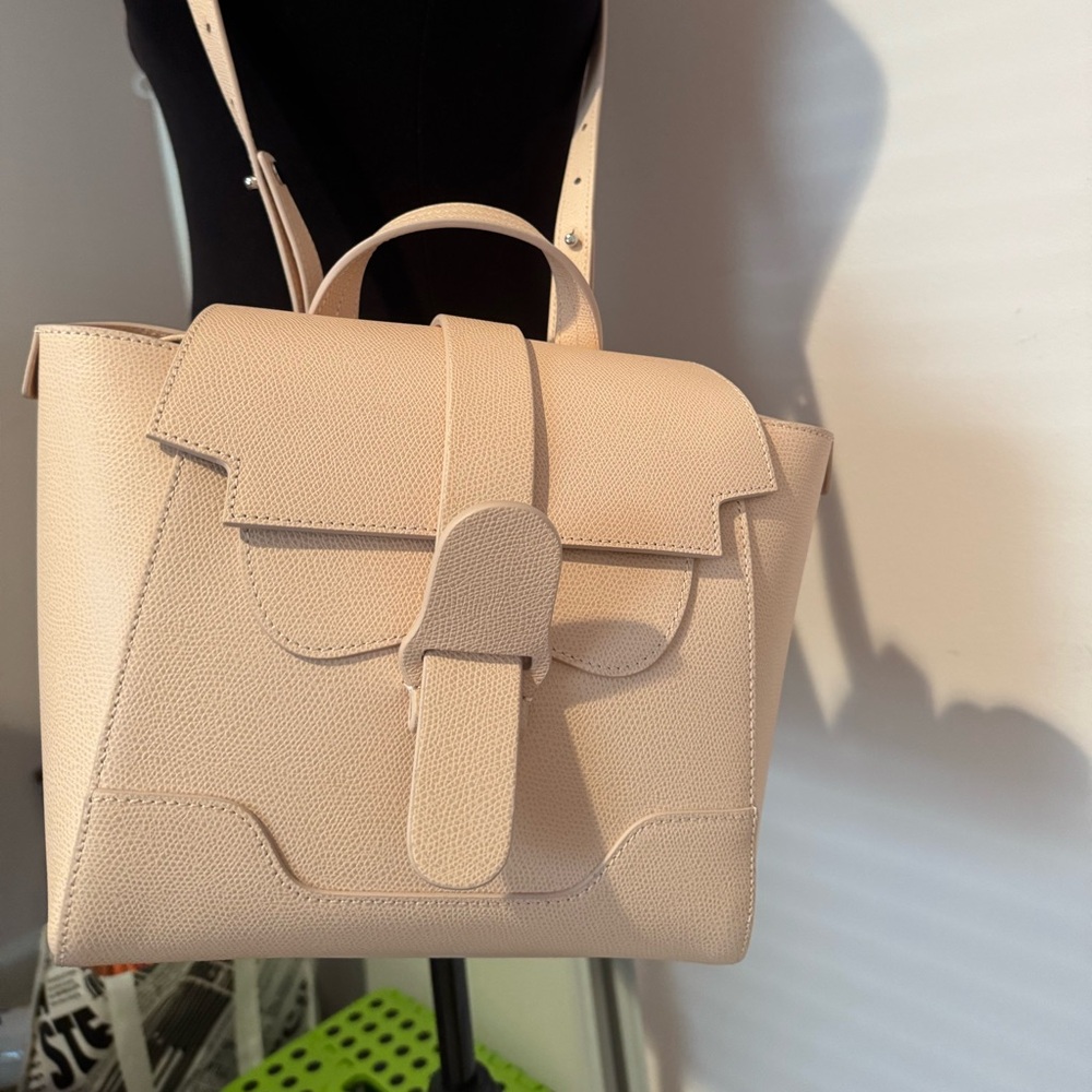 Senreve Mini Maestra bag in Blush Pink
